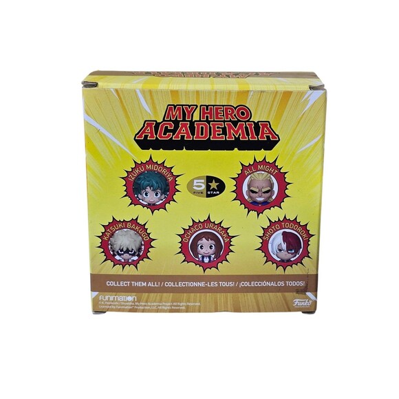 Funko 5 Star Figure My Hero Academia Bundle Of IZUKU MIDORIYA OCHACO URARAKA NIB - Picture 4 of 12